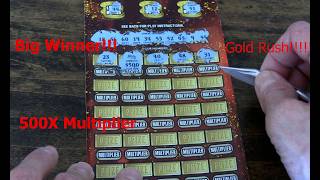BIG WINNER on the $50 Gold Rush 500X Multiplier!!!