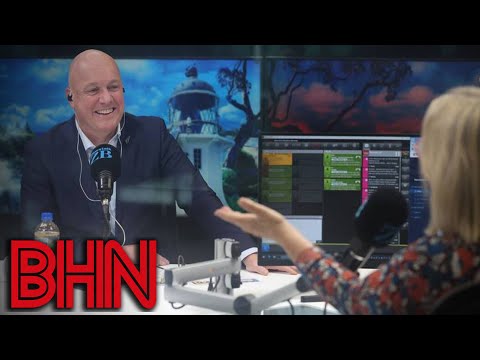 #BHN Christopher Luxon wurde eine Stunde lang bei ZB interviewt und sagte die ganze Zeit kein Wort.