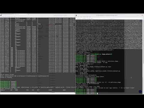 Capture fileless executions with Tracee