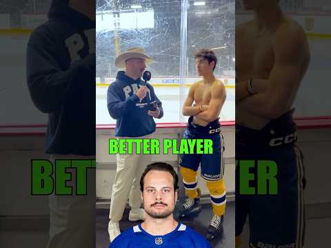 Are you stopping sooner⁉️👀 #hockey #sports #matthews