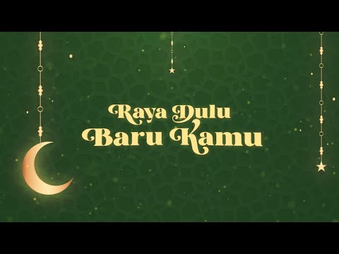 Alfie Zumi & Qistina Khaled - Raya Dulu Baru Kamu (Official Lyrics Video)