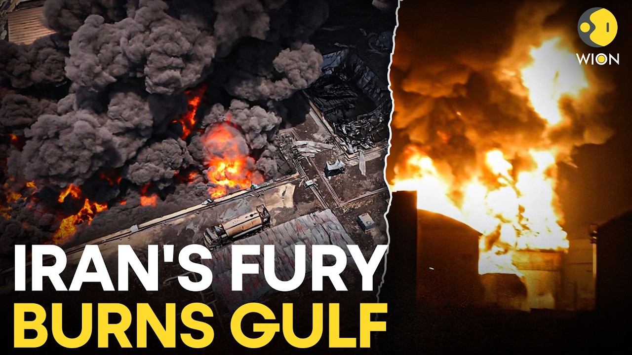 US-Iran War LIVE: US Bases Under Attack, Satellite Images Reveal Massive Gulf Damage | WION