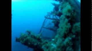 preview picture of video 'Shipwreck  Dive Paxos .mp4'