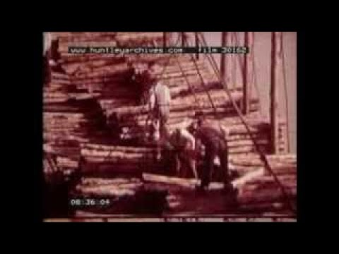 Hull, East Yorkshire Boats and cargo, 1960s Film 30162