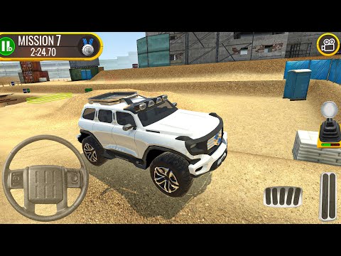 4x4 Prado Driving Simulator Games 2021 - Real Free Pardo Parking Gadi Game - Android Gameplay