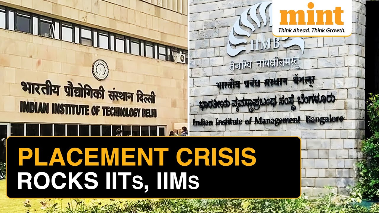 No Placement For 8000 IITians; IIM Graduates Face Salary Revisions | MINT Explains