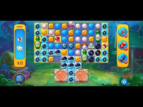 Fishdom level 10697 no boosters フィッシュダム ノーマル