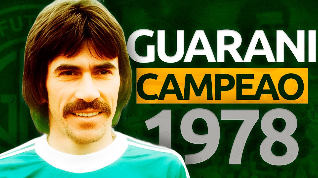 GUARANI 1978 - O Único CAMPEÃO do INTERIOR com Careca e Zenon