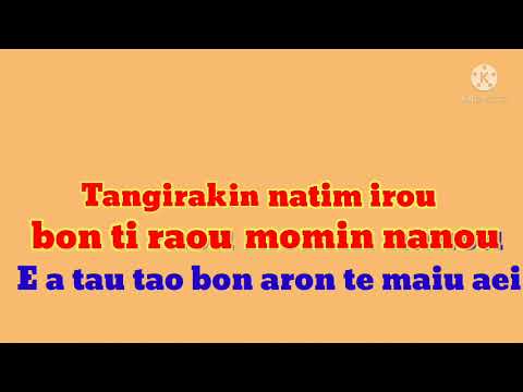 Te iango ma te nibwara Karaoke