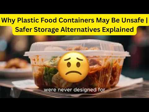 Why Plastic Food Containers May Be Unsafe | Safer Storage Alternatives Explained | Content Analysis