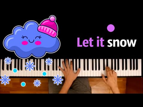 ❄️ 🌨️  Let It Snow! Let It Snow! Let It Snow! ● караоке | PIANO_KARAOKE ● ᴴᴰ + НОТЫ & MIDI