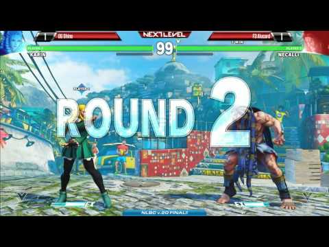 SFV @ NLBC v.20 Losers Finals - OG Shine (Karin) vs F3 alucarD (Necalli)[720P60FPS]
