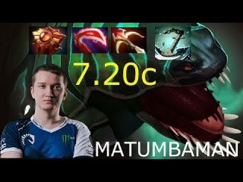 MATUMBAMAN - Tidehunter MID | NEW META 7.20c | dota 2 mmr Pro Gameplay 8