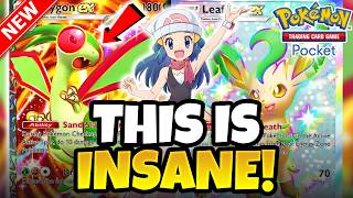NO WAY! Flygon EX IS INSANELY STRONG WITH Leafeon!