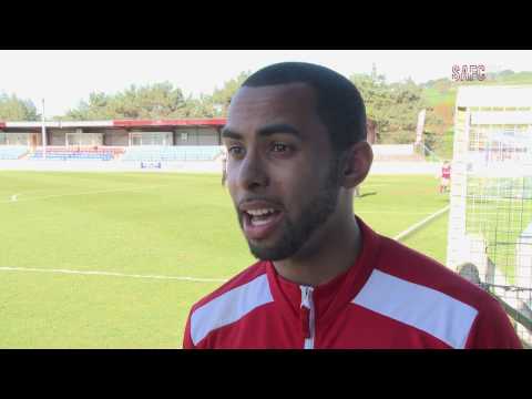 Colwyn Bay v Scarborough Athletic post-match interviews - 22/04/2017
