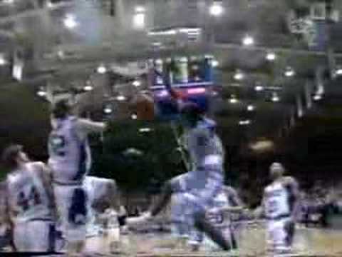 Jerry Stackhouse reverse dunk at Duke