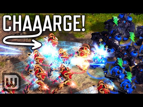 Zest's AGGRESSIVE Protoss vs Terran (vs GuMiho!) - StarCraft 2