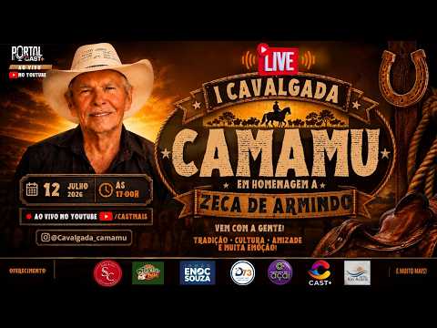 AO VIVO | I Cavalgada de Camamu 2026 🐎 | Homenagem a Zeca de Armindo