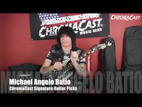ChromaCast Michael Angelo Batio Signature Guitar Pick Demo with MAB