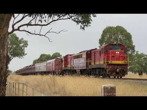 LVR Heritage Train In NSW: 49, 42 & 32 class Locomotives (17/3/2014) - PoathTV Australian Railways