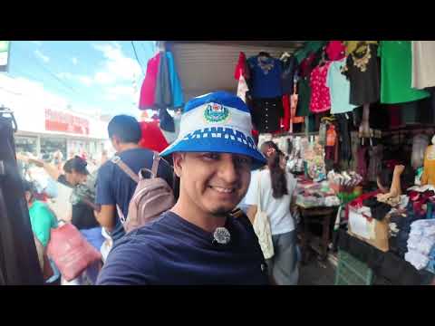 Así está san Miguel , visitando su mercado, parque central y catedral ⛪️ ( El Salvador )
