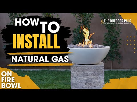 Sonoma 38" Round Concrete Gas Fire Pit