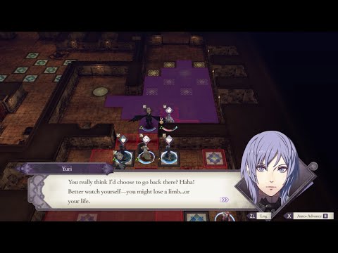 Fire Emblem: Three Houses - Yuri vs Ashe Unique Dialogue - Cindered Shadows DLC