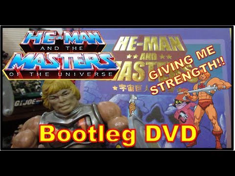 HE-MAN AND THE MASTERS OF THE UNIVERSE Bootleg DVD Cover | HE-MAN AND MASTERS - GIVING ME STRENGTH!