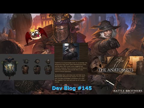 Battle Brothers Flesh & Faith DLC Dev Blog #145 Anatomists