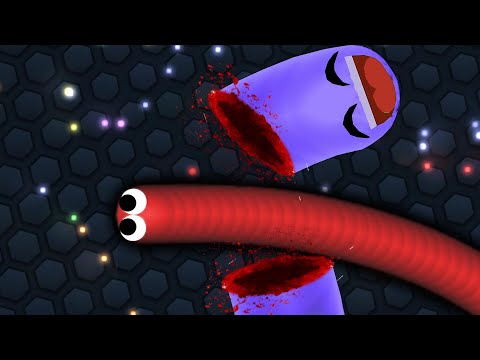Slither.io Hacker Does Some Crazy Moments!! Epic Slitherio Gameplay