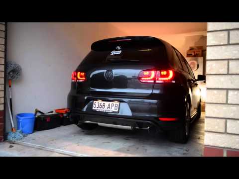 VW MKVI MK6 Golf GTI 3" xForce cat back exhaust