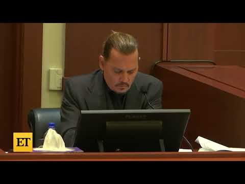 Watch Johnny Depp TEAR UP in Court Trial Highlights 8