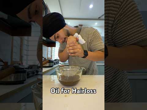 Mere Hairloss ko thik karne ke liye mene ghar pe Tel Bnaya 😱 | hair oil recipe #shorts #shortsfeed