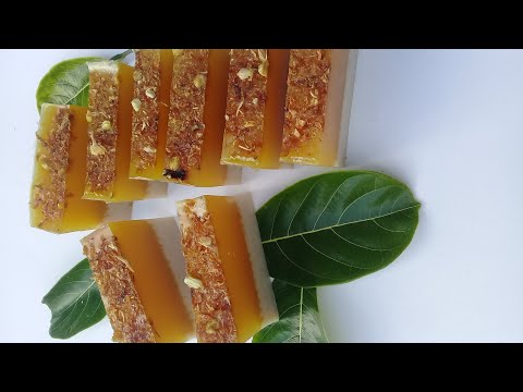 APRENDA A FAZER SABONETE HIDRATANTE DE AVEIA E MEL.