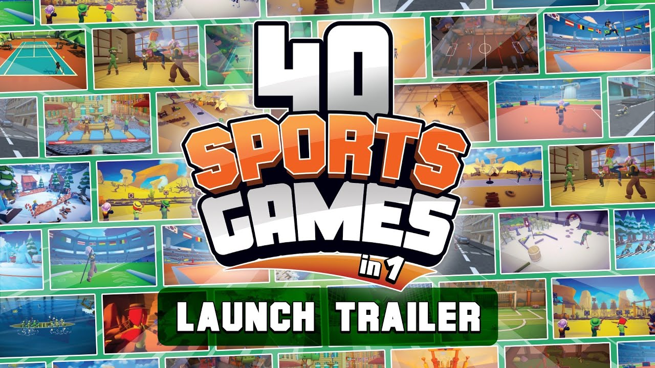 40 Sports Games in 1 — compilation de mini-jeux de sport sur consoles