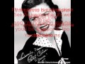 Patsy Cline You belong to me Lyrics