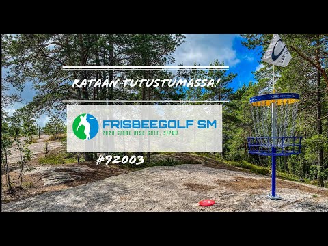 Frisbeegolf SM 2020 - Rataan tutustumista