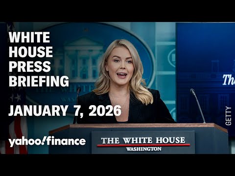White House press secretary Karoline Leavitt hold press briefing