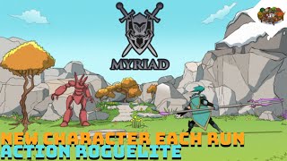 New Character Each Run Action Roguelite |  Myriad: A Rogue Adventure