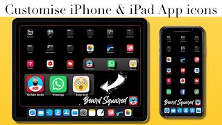 How to install Custom App icons on iPhone or iPad!
