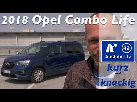 2018 Opel Combo Life E - Ausfahrt.tv Kurz und Knackig