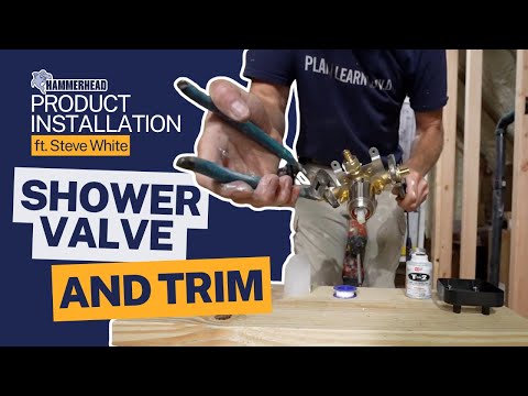 How to Install the Shower Valve and Trim from HammerHead Showers
