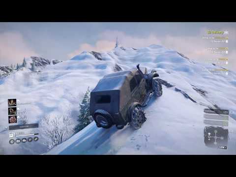 SnowRunner - TUZ 166 Snow Test Drive in North Port, Alaska