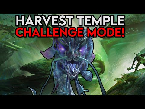 The Hardest Content EVER Added To Guild Wars 2 - This Is INSANE! Harvest Temple CHALLENGE MODE Kill!