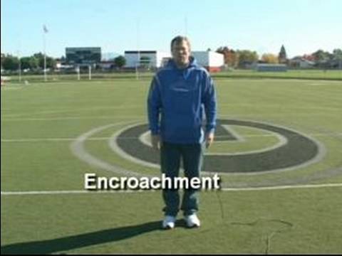 Football Penalties & Referee Signals : How to Signal Delay of Game & Encroachment in Football