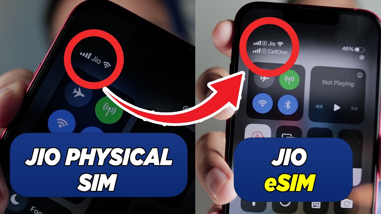 Jio eSIM Activation at Home || Jio SIM to Jio eSIM Conversion || 5 EASY Steps for Any iPhone (Hindi)