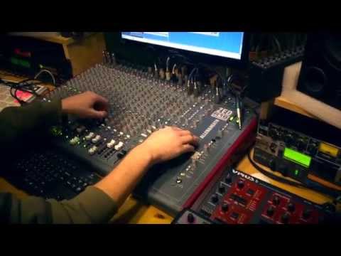Rebelsteppa mixing a dub version of the new tune by Prophet P