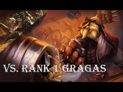 [YXY Renekton] vs. Rank 1 Gragas | Gragas Match-up | Super Server GM+ | Subbed