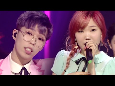 "EXCITING" AKMU (musician) - RE-BYE @ popular song Inkigayo 20160515