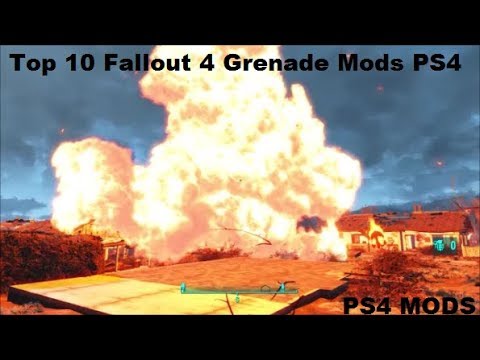 Top 10 Fallout 4 Grenade Mods PS4 Mods